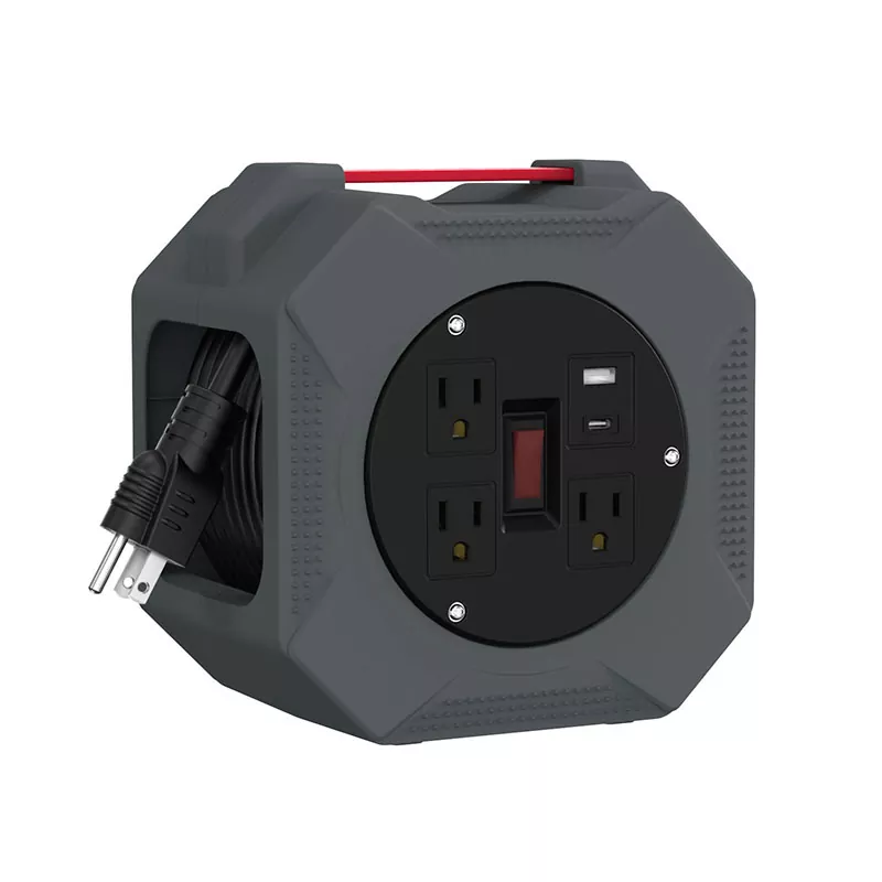 ການນໍາສະເຫນີຂອງ 3-Outlet USB 2.4A ມ້ວນສາຍພາດສະຕິກທີ່ມີສາຍ 30ft ເປັນການພັດທະນາທີ່ຜ່ານມາບໍ? ການນໍາສະເຫນີຂອງ 3-Outlet USB 2.4A ມ້ວນສາຍພາດສະຕິກທີ່ມີສາຍ 30ft ເປັນການພັດທະນາທີ່ຜ່ານມາບໍ?