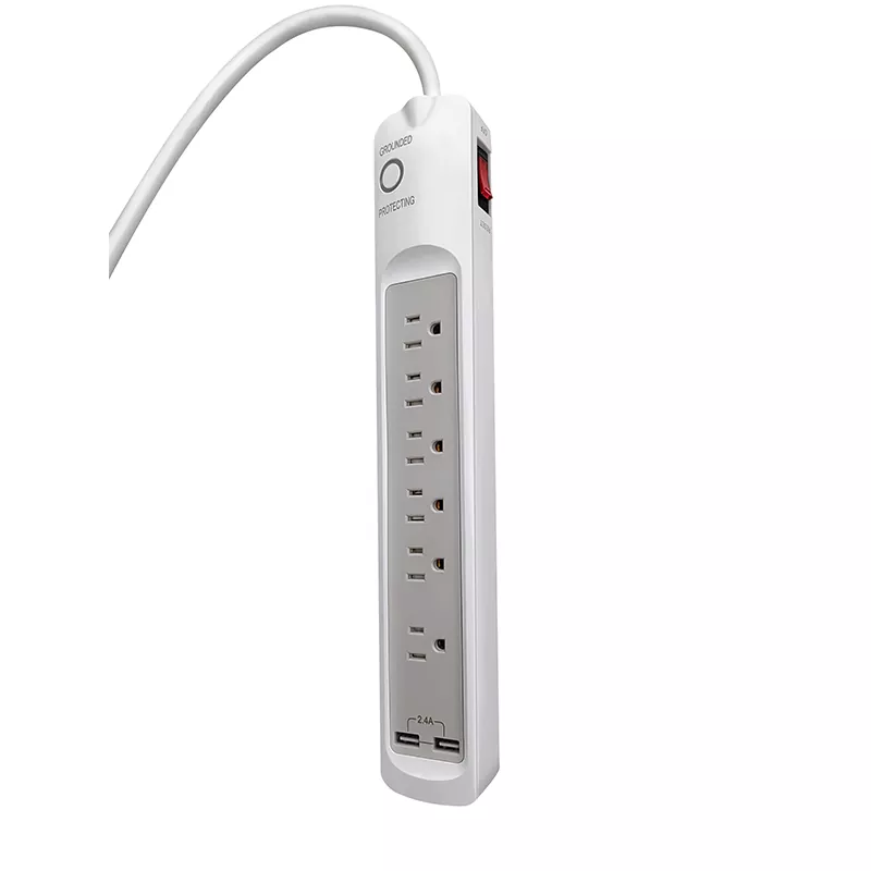 6 ຊ່ອງສຽບສາຍໄຟ Usb 2.4a